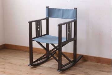 アンティーク家具　日本楽器(山葉・ヤマハ)　折りたたみ式チェア(1)