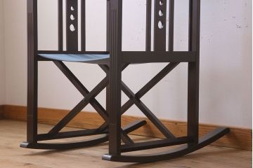アンティーク家具　日本楽器(山葉・ヤマハ)　折りたたみ式チェア(1)
