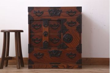 中古 伝統民芸家具 岩谷堂　小箪笥