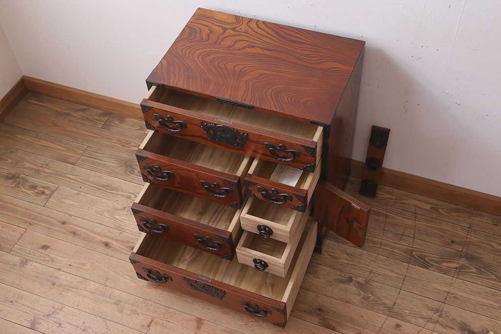 中古 伝統民芸家具 岩谷堂　小箪笥