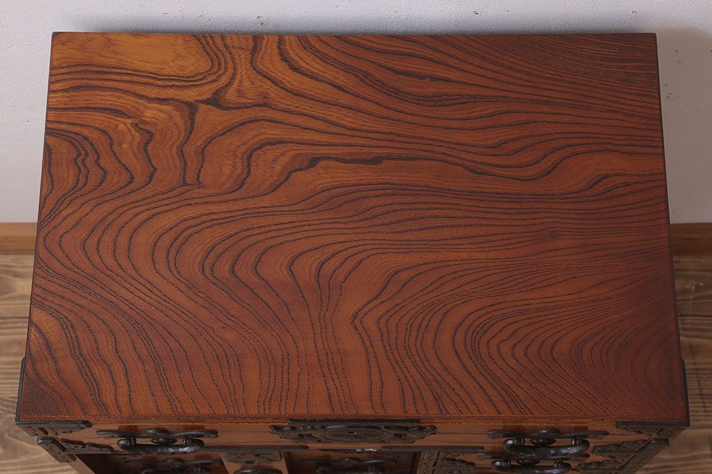 中古 伝統民芸家具 岩谷堂　小箪笥