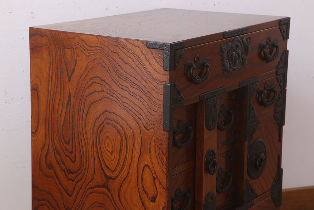 中古 伝統民芸家具 岩谷堂　小箪笥