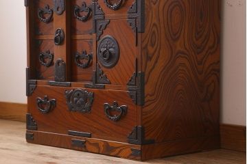 中古 伝統民芸家具 岩谷堂　小箪笥