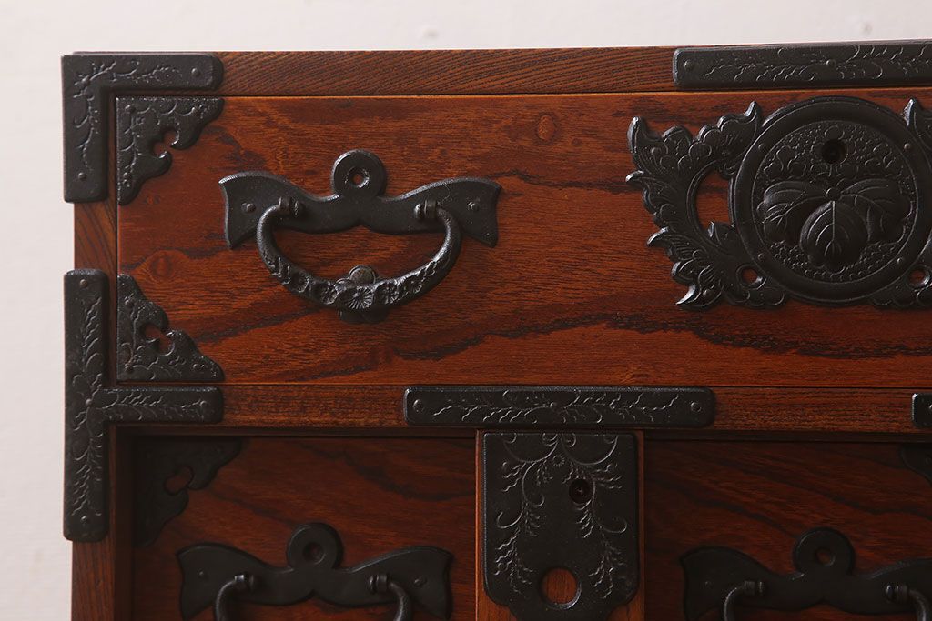 中古 伝統民芸家具 岩谷堂　小箪笥