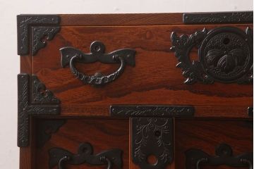 中古 伝統民芸家具 岩谷堂　小箪笥