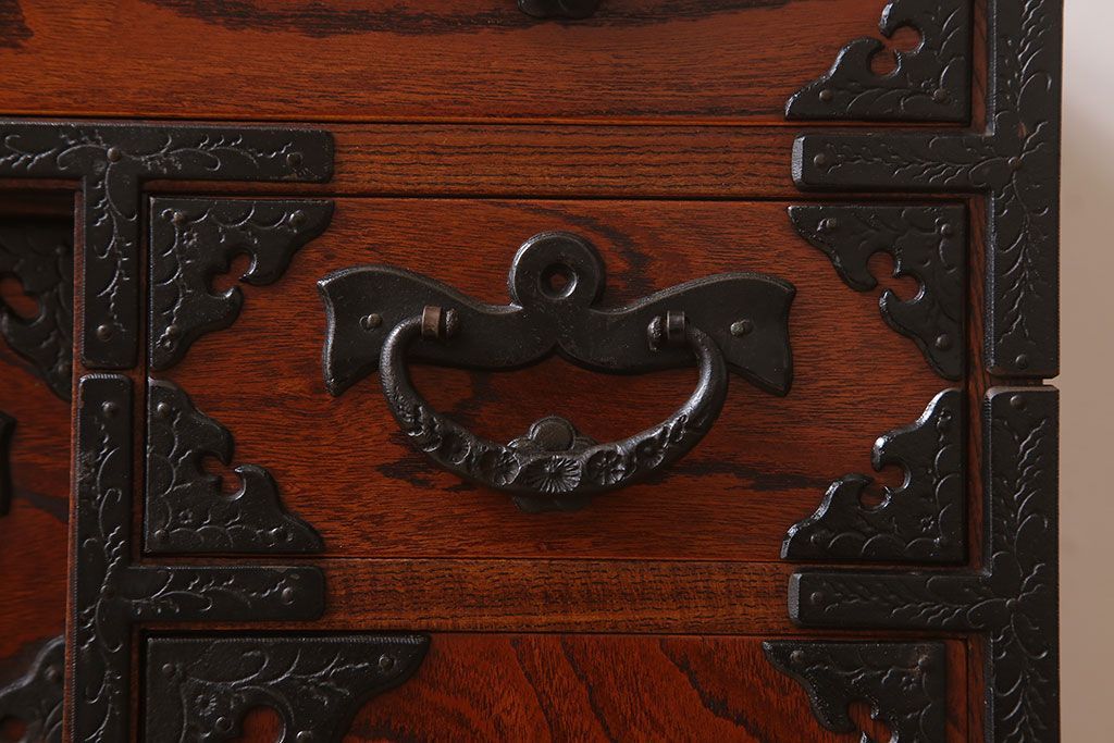 中古 伝統民芸家具 岩谷堂　小箪笥