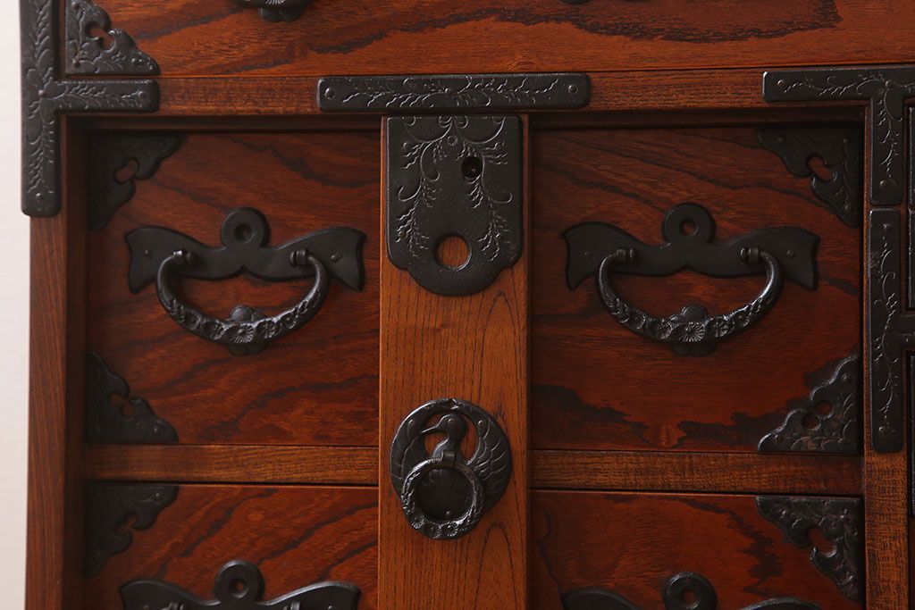 中古 伝統民芸家具 岩谷堂　小箪笥