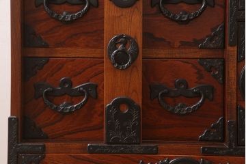 中古 伝統民芸家具 岩谷堂　小箪笥