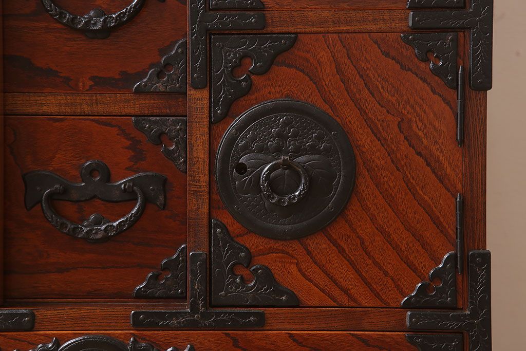 中古 伝統民芸家具 岩谷堂　小箪笥