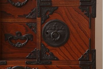 中古 伝統民芸家具 岩谷堂　小箪笥