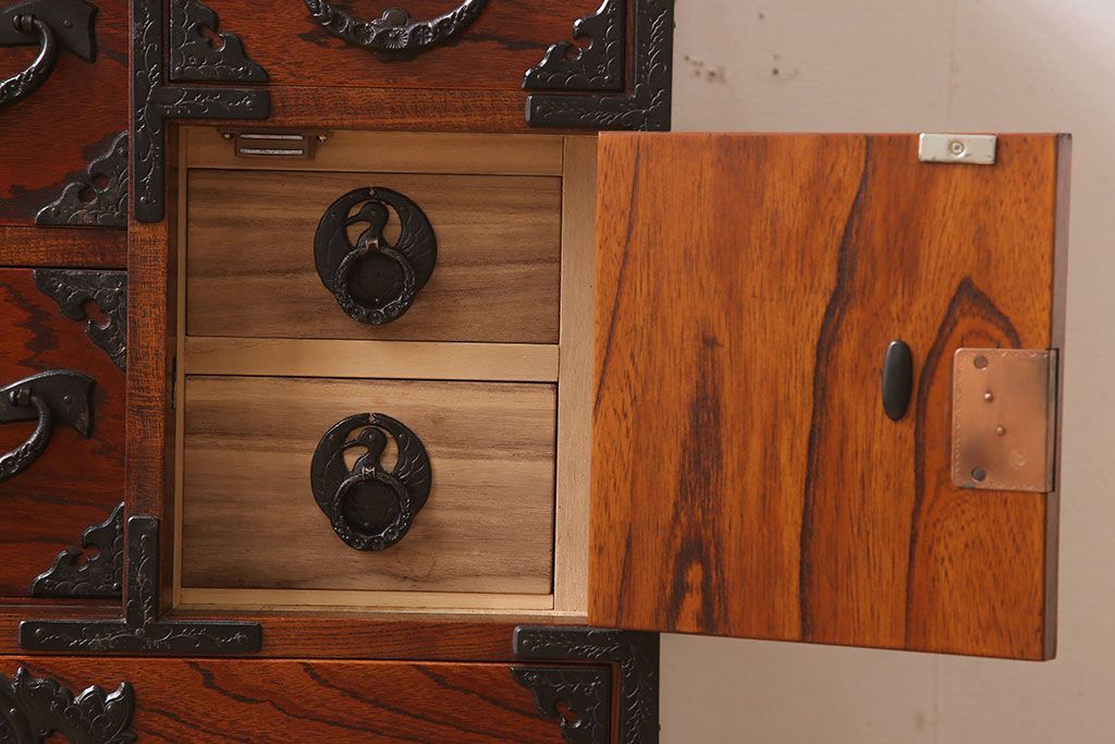 中古 伝統民芸家具 岩谷堂　小箪笥