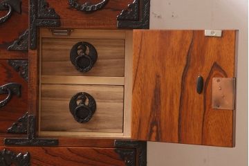 中古 伝統民芸家具 岩谷堂　小箪笥