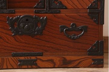 中古 伝統民芸家具 岩谷堂　小箪笥