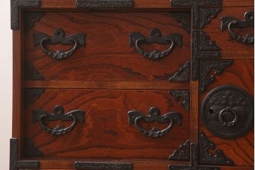 中古 伝統民芸家具 岩谷堂　小箪笥