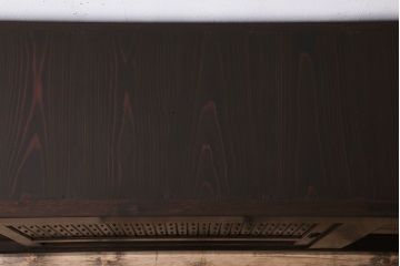 アンティーク家具　特大サイズ!アンティーク九尺水屋箪笥ローボード(テレビ台、キャビネット、収納棚)