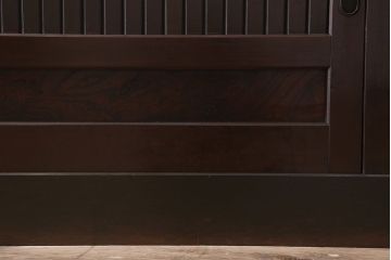 アンティーク家具　特大サイズ!アンティーク九尺水屋箪笥ローボード(テレビ台、キャビネット、収納棚)