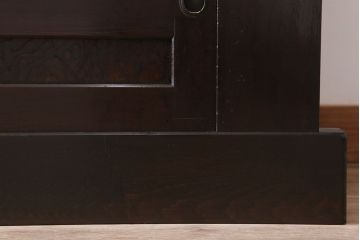 アンティーク家具　特大サイズ!アンティーク九尺水屋箪笥ローボード(テレビ台、キャビネット、収納棚)