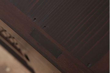 アンティーク家具　特大サイズ!アンティーク九尺水屋箪笥ローボード(テレビ台、キャビネット、収納棚)