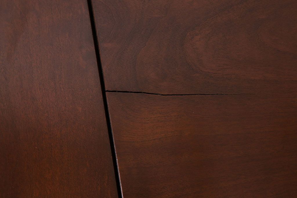 アンティーク家具　和製アンティーク　総欅材の座卓(センターテーブル)(3)