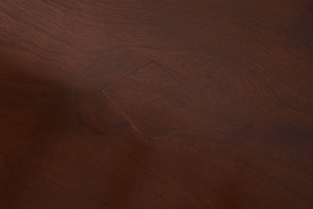 アンティーク家具　和製アンティーク　総欅材の座卓(センターテーブル)(3)