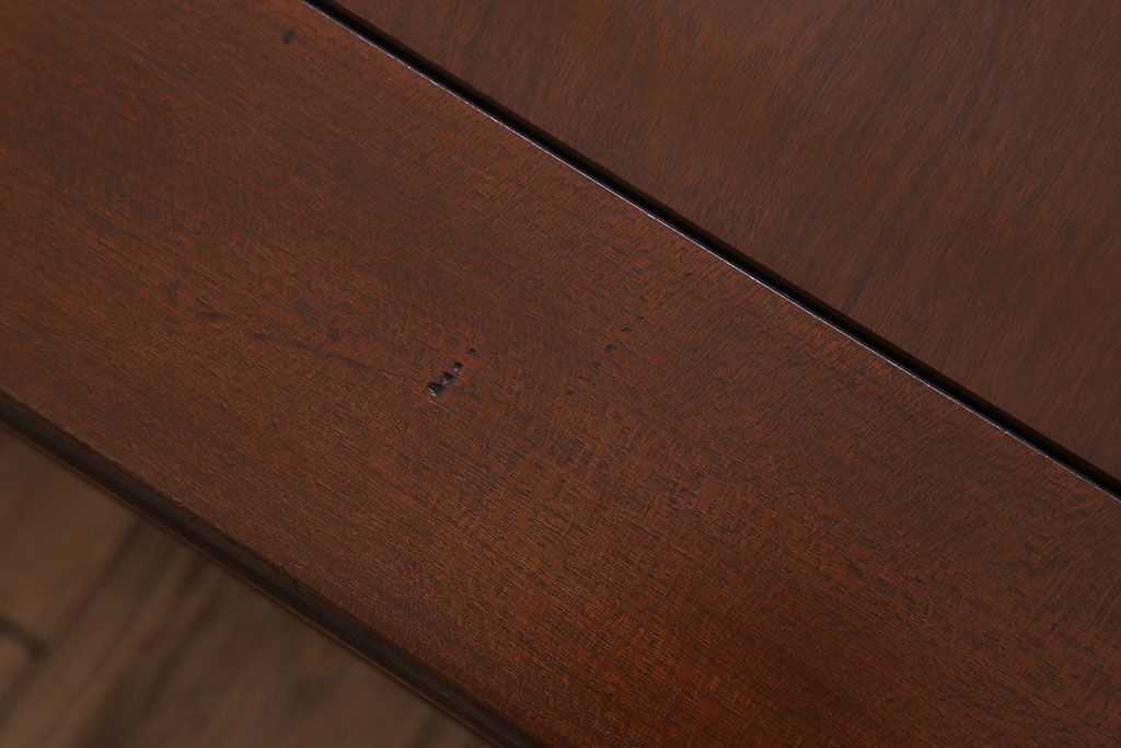 アンティーク家具　和製アンティーク　総欅材の座卓(センターテーブル)(3)