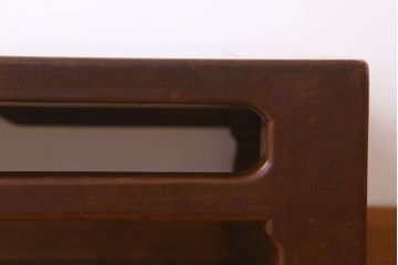 アンティーク家具　和製アンティーク　総欅材の座卓(センターテーブル)(3)