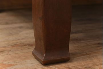 アンティーク家具　和製アンティーク　総欅材の座卓(センターテーブル)(3)