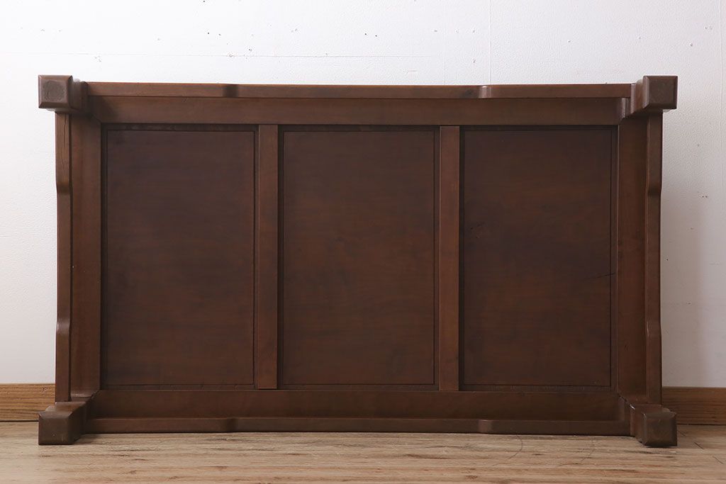 アンティーク家具　和製アンティーク　総欅材の座卓(センターテーブル)(3)