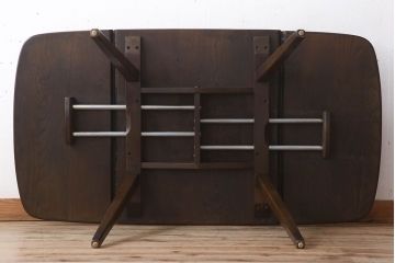 ヴィンテージ家具　イギリスERCOL(アーコール)　ビンテージ　バタフライテーブル(ドロップリーフテーブル)