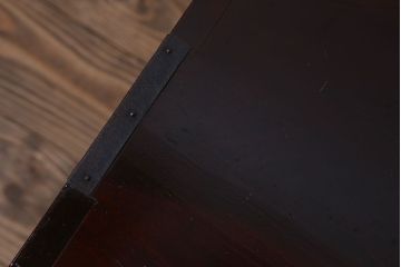 アンティーク家具　明治大正期　前面欅材の時代箪笥ローボード