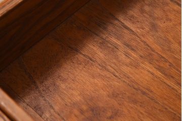 アンティーク雑貨　総桐材　古い木製のアンティーク衣装盆2つセット(トレー)