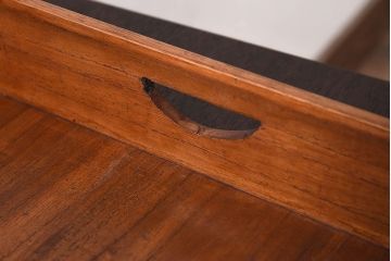 アンティーク雑貨　総桐材　古い木製のアンティーク衣装盆2つセット(トレー)