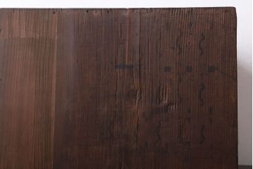 アンティーク家具　古民具・骨董　檜材製　味わい深いアンティーク小引き出し