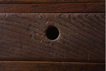 レトロ家具　昭和レトロ　総欅材　小さなかわいいアンティーク小引き出し