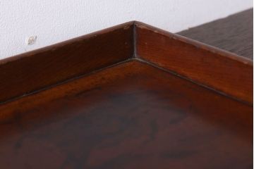 アンティーク雑貨　古民具・骨董　総欅材　漆塗り　アンティーク木箱