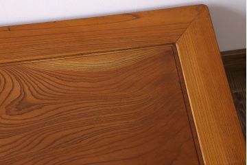 アンティーク家具　総欅材　和製アンティークの座卓(センターテーブル)