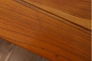 アンティーク家具　総欅材　和製アンティークの座卓(センターテーブル)