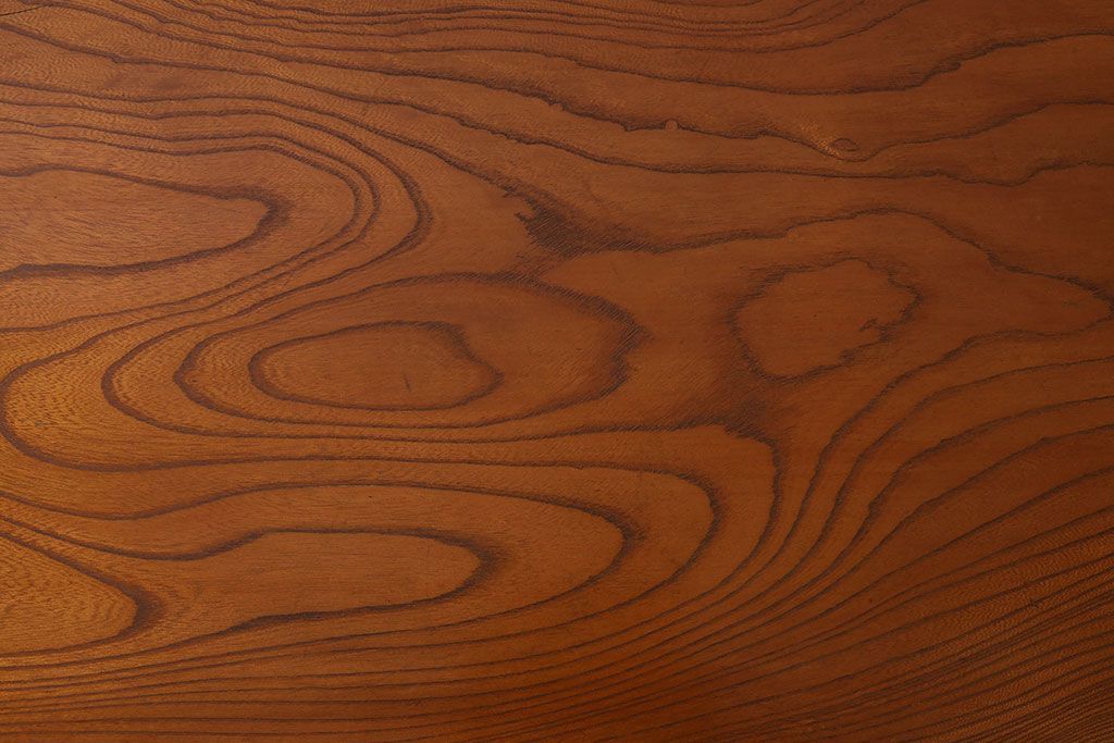 アンティーク家具　総欅材　和製アンティークの座卓(センターテーブル)