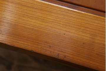 アンティーク家具　総欅材　和製アンティークの座卓(センターテーブル)