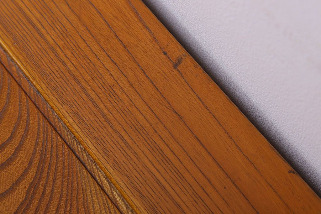 アンティーク家具　総欅材　和製アンティークの座卓(センターテーブル)