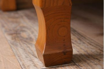 アンティーク家具　総欅材　和製アンティークの座卓(センターテーブル)