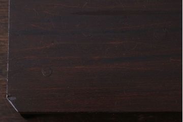 アンティーク雑貨　和製アンティーク　古い杉材製の小さな花台(飾り台)
