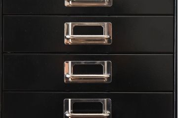 中古　イギリス　BISLEY(ビスレー)　ベーシックキャビネット　12/5