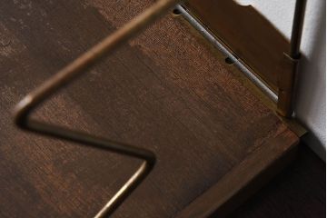 アンティーク雑貨　昭和レトロな古い本立て(1)