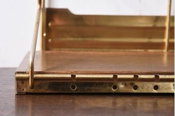 アンティーク雑貨　昭和レトロな古い本立て(1)