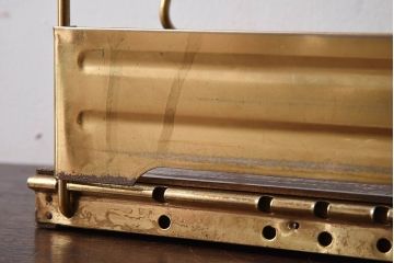 アンティーク雑貨　昭和レトロな古い本立て(1)