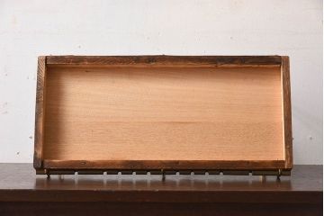 アンティーク雑貨　昭和レトロな古い本立て(1)