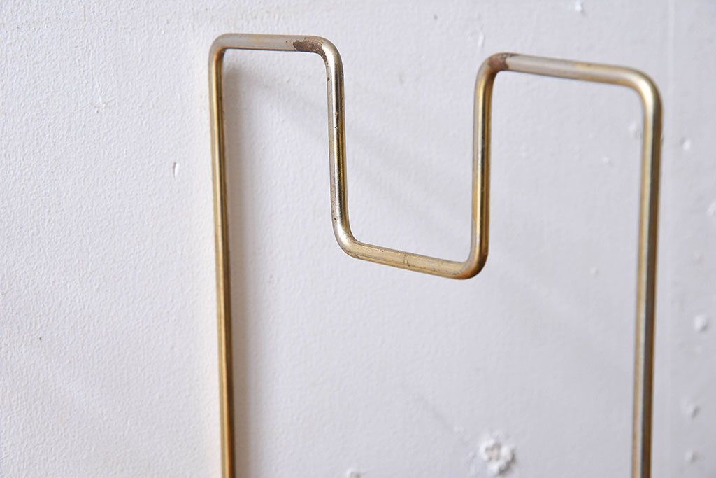 アンティーク雑貨　昭和レトロな古い本立て(2)