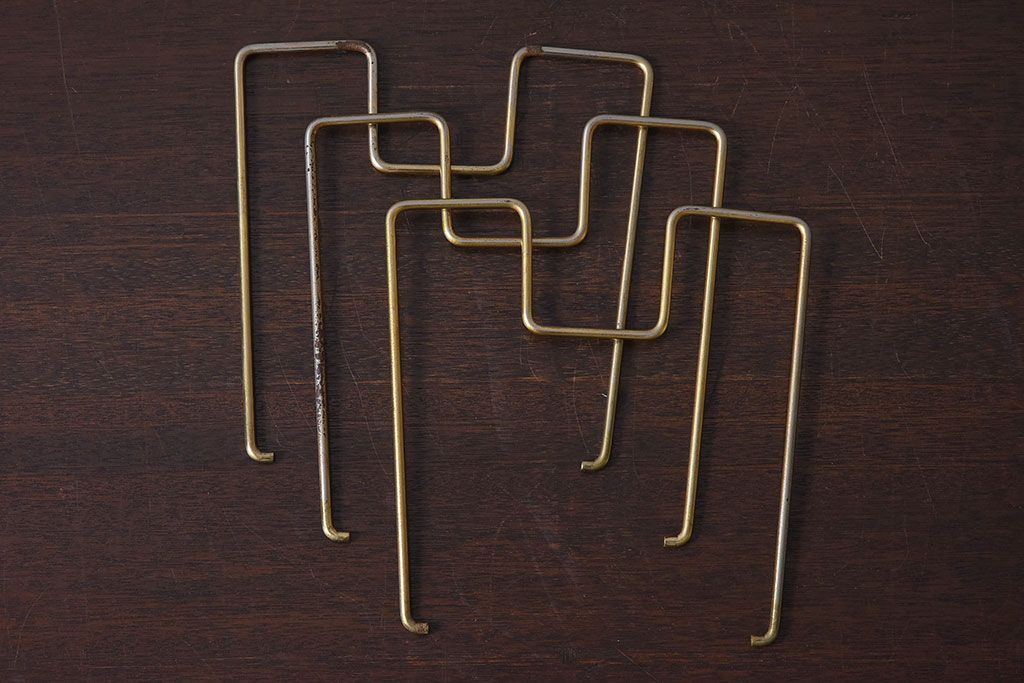 アンティーク雑貨　昭和レトロな古い本立て(2)