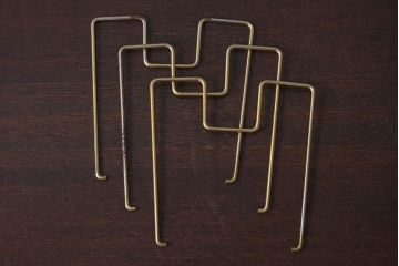 アンティーク雑貨　昭和レトロな古い本立て(2)